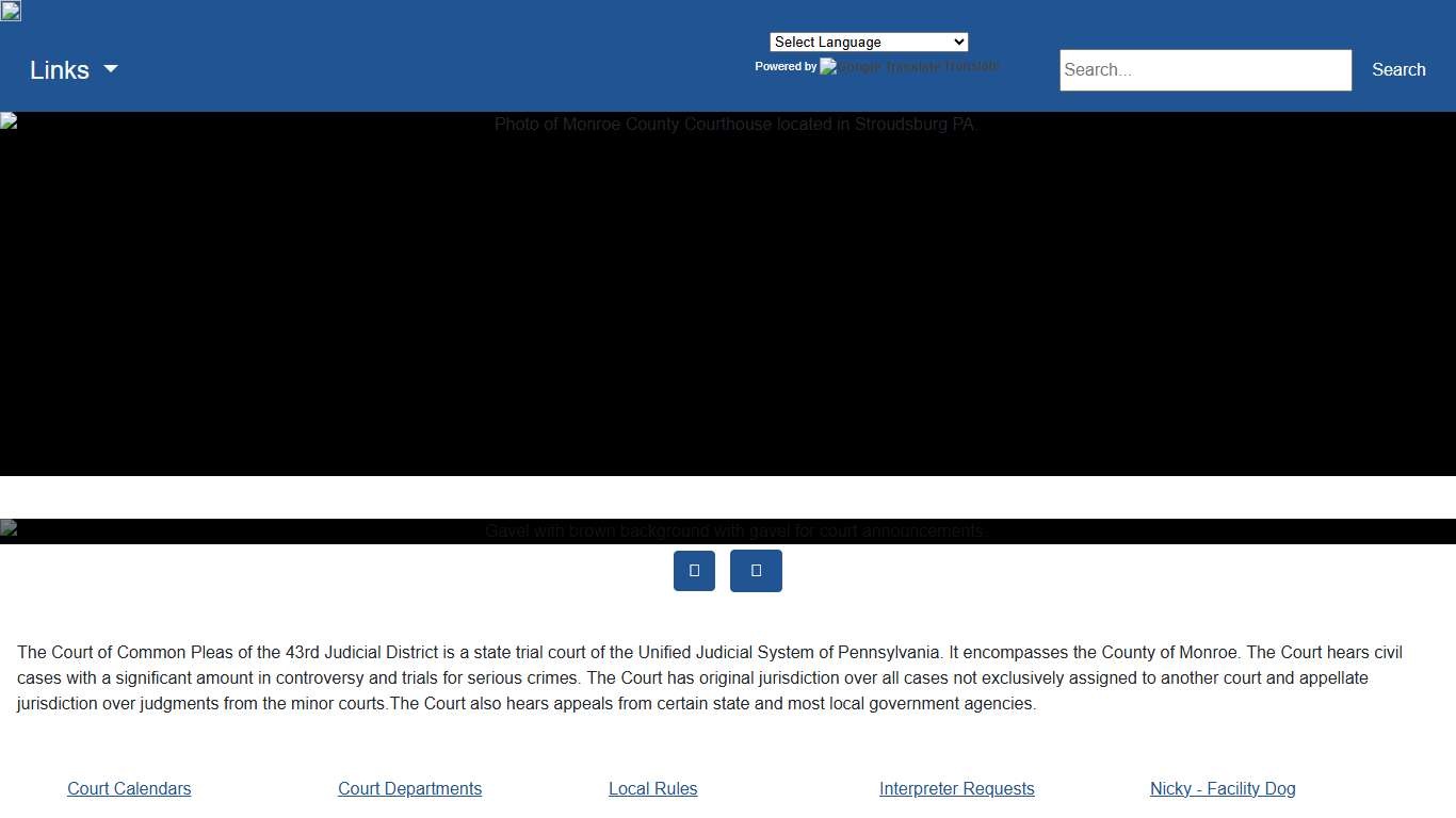 Monroe County Courts - Home